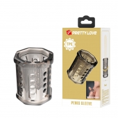 Дымчатая насадка на фаллос Ronael - Baile - в Подольске купить с доставкой