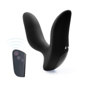 Черный вибромассажер простаты 3,5’’ Remote Control Curve P-spot Massager - 12 см. - Erokay - в Подольске купить с доставкой