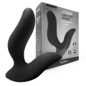 Черный вибромассажер простаты 3,5’’ Curve P-spot Massager - 12 см. - Erokay - в Подольске купить с доставкой