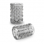 Прозрачная насадка с бороздками STAY HARD COCK SLEEVE 04 CLEAR - Blush Novelties - в Подольске купить с доставкой