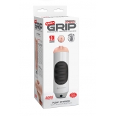 Мастурбатор-вагина Extreme Toyz Mega Grip Vibrating Stroker Mouth - Pipedream - в Подольске купить с доставкой