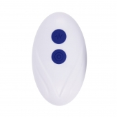 Синее эрекционное виброкольцо с клиторальной подушечкой и пультом ДУ Adjustable Fun Ring - Zero Tolerance - в Подольске купить с доставкой