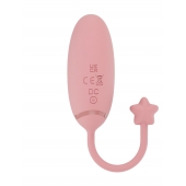 Нежно-розовое виброяйцо с управлением через приложение Diana - Lola Games