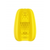 Желтый мастурбатор-яйцо Bisedze - LoveStore - в Подольске купить с доставкой