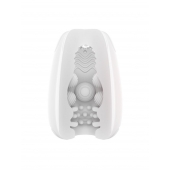 Белый мастурбатор-яйцо Bisedze - LoveStore - в Подольске купить с доставкой