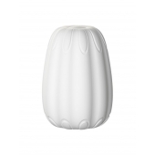 Белый мастурбатор-яйцо Bisedze - LoveStore - в Подольске купить с доставкой