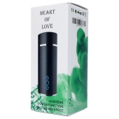 Мастурбатор-вагина с вибрацией Heart Of Love в колбе в форме сердца - Boys of Toys - в Подольске купить с доставкой