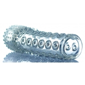 Прозрачная закрытая насадка на пенис - 13,5 см. - Boys of Toys - в Подольске купить с доставкой