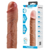 Удлиняющая насадка на пенис Stevenson - 20,5 см. - Baile - в Подольске купить с доставкой