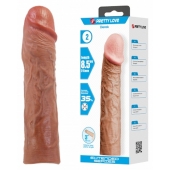 Удлиняющая насадка на пенис Derek - 21,5 см. - Baile - в Подольске купить с доставкой