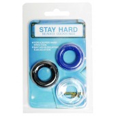 Набор из 3 эрекционных колец без рельефа - Boys of Toys - в Подольске купить с доставкой