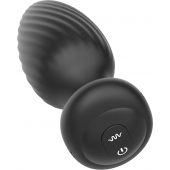 Черная анальная вибровтулка Nexus Tornado Extra Large с функцией вращения - Nexus Range