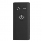 Черная анальная виброёлочка Nexus Tornado Beaded Probe с функцией вращения - Nexus Range