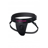 Черные универсальные трусики Lovense из спандекса - Lovense - купить с доставкой в Подольске