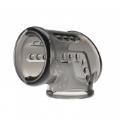 Дымчатая насадка на пенис и мошонку - Baile - в Подольске купить с доставкой