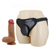 Страпон с универсальным поясом Fogg - 17,5 см. - Baile - купить с доставкой в Подольске