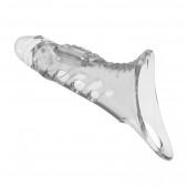 Прозрачная насадка на пенис - 22 см. - Baile - в Подольске купить с доставкой