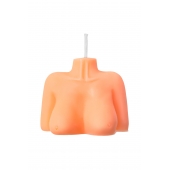 Оранжевая сувенирная свеча «Женский силуэт» - Pecado - купить с доставкой в Подольске