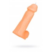 Оранжевая сувенирная свеча «Пенис» - Pecado - купить с доставкой в Подольске