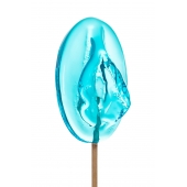 Леденец в форме вагины со вкусом блю кюрасао - 50 гр. - Sosuчki - купить с доставкой в Подольске