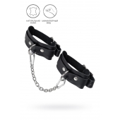 Черные мини-оковы со скруглёнными углами - Pecado - купить с доставкой в Подольске