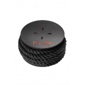 Черная веревка для шибари на катушке - 5 м. - Pecado - купить с доставкой в Подольске