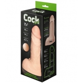 Телесный фаллоудлинитель с мошонкой Cock Next - 19 см. - LOVETOY (А-Полимер) - в Подольске купить с доставкой