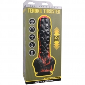 Черно-красная мини-машина на присоске Tendril Thruster - 21,6 см. - Doc Johnson - купить с доставкой в Подольске