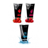 Набор из 3 лубрикантов JUJU (увлажняющий, клубника, малина) - JuJu - купить с доставкой в Подольске