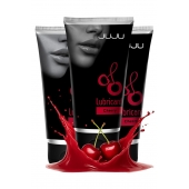 Набор из 3 съедобных лубрикантов JUJU со вкусом вишни - JuJu - купить с доставкой в Подольске