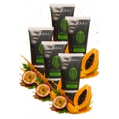 Набор из 5 съедобных лубрикантов JUJU со вкусом тропических фруктов - JuJu - купить с доставкой в Подольске