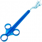 Синий шприц для введения лубриканта XL Lubricant Launcher - XR Brands - купить с доставкой в Подольске