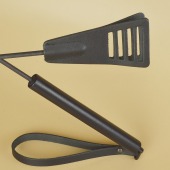 Черный кожаный стек «Сириус» - 60 см. - Sitabella - купить с доставкой в Подольске