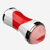 Двусторонний мастурбатор в колбе Power Grip Cup - вагина и ротик - Boys of Toys - в Подольске купить с доставкой