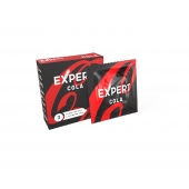Презервативы с ароматом колы Expert Cola - 3 шт. - Expert - купить с доставкой в Подольске