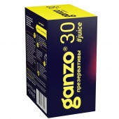 Ароматизированные презервативы Ganzo Juice - 30 шт. - Ganzo - купить с доставкой в Подольске