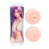Двусторонний мастурбатор аниме - ротик и вагина - Tokyo Style - в Подольске купить с доставкой