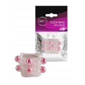 Прозрачная насадка на пенис с цветными шариками - Erowoman-Eroman - в Подольске купить с доставкой