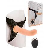 Женский вибрострапон со съемной насадкой и пультом ДУ - Erokay - купить с доставкой в Подольске