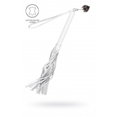 Белая кожаная плеть - 50 см. - Pecado - купить с доставкой в Подольске