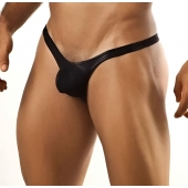 Черные сексуальные трусы-стринги - Romeo Rossi купить с доставкой