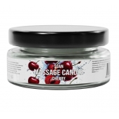 Массажная свеча «Спелая вишня» - 50 мл. - SGAN - купить с доставкой в Подольске