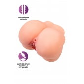 Реалистичный мастурбатор в форме попки с 2 любовными входами - No Name - в Подольске купить с доставкой