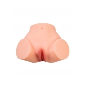 Телесный реалистичный мастурбатор-полуторс с 2 любовными входами - No Name - в Подольске купить с доставкой