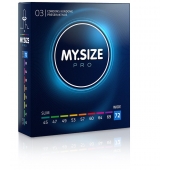 Презервативы MY.SIZE размер 72 - 3 шт. - My.Size - купить с доставкой в Подольске