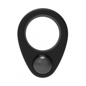 Черное эрекционное кольцо Cockring Single Weight - Dream Toys - в Подольске купить с доставкой