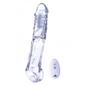 Прозрачная насадка-удлинитель Length Enhancer With Bullet с подхватом - 22,3 см. - NMC - в Подольске купить с доставкой