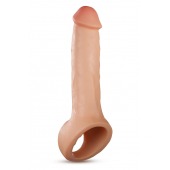 Телесная насадка-удлинитель Thrive 8.75 Inch Realistic Penis Extender Sleeve - 22,2 см. - Blush Novelties - в Подольске купить с доставкой