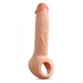 Телесная насадка-удлинитель Thrive 8.75 Inch Realistic Penis Extender Sleeve - 22,2 см. - Blush Novelties - в Подольске купить с доставкой