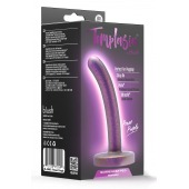 Фиолетовая насадка с гладкой поверхностью Surrender 4.75 Inch Beginner Pegging Dildo - 12 см. - Blush Novelties - купить с доставкой в Подольске